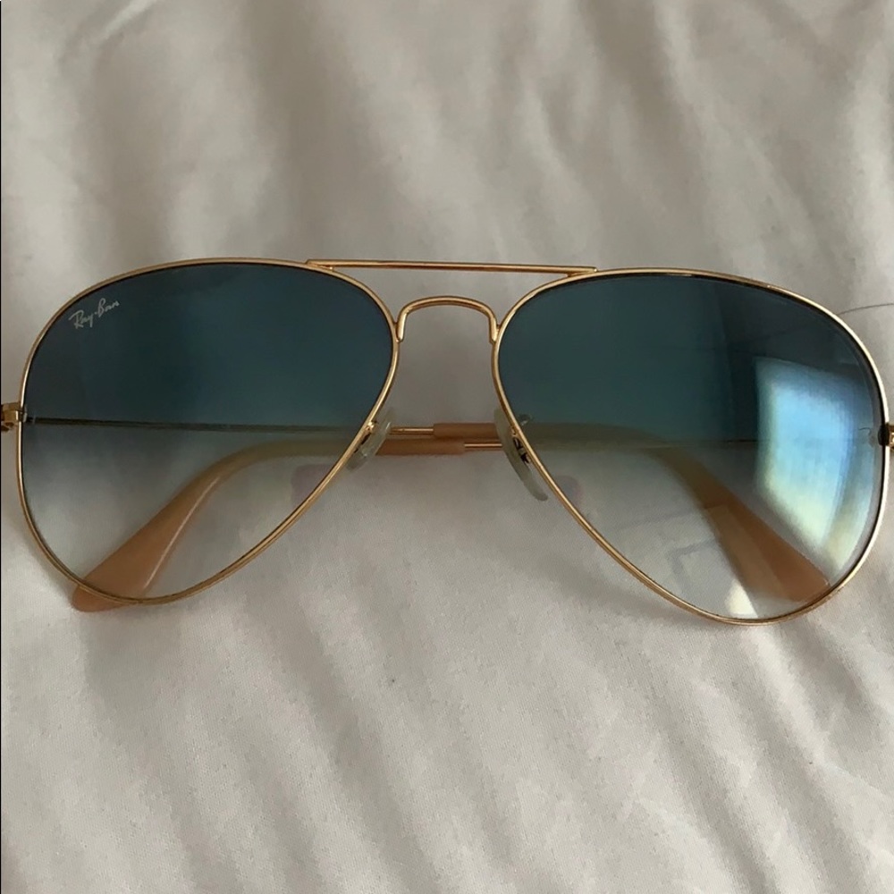 Blue Gradient Ray Bans